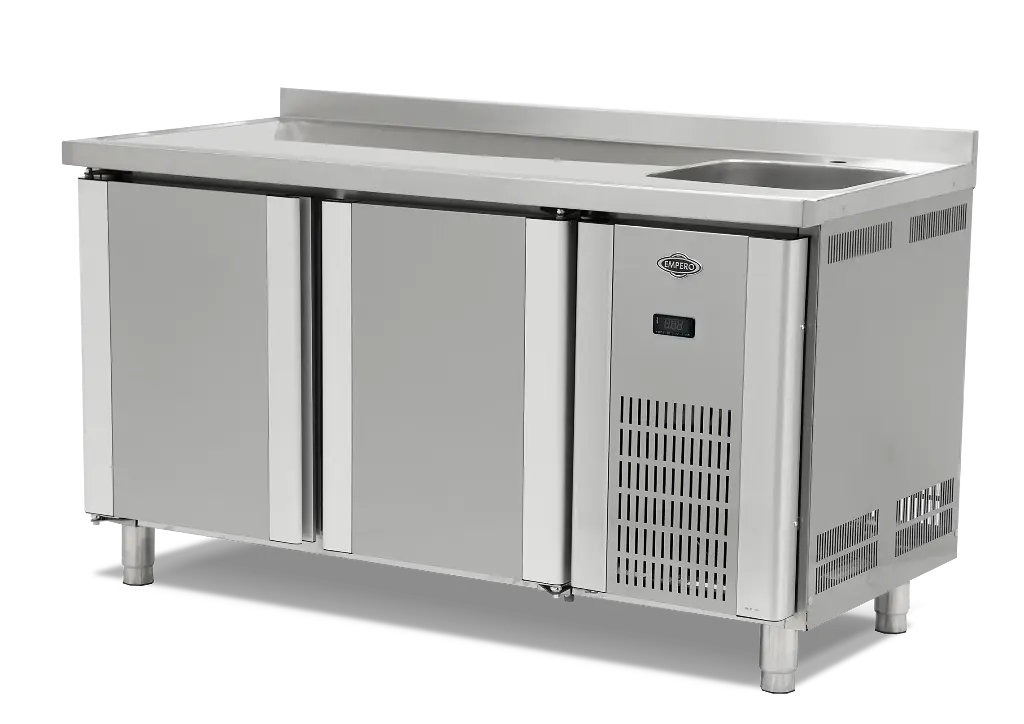 Mesa refrigerada 2 puertas