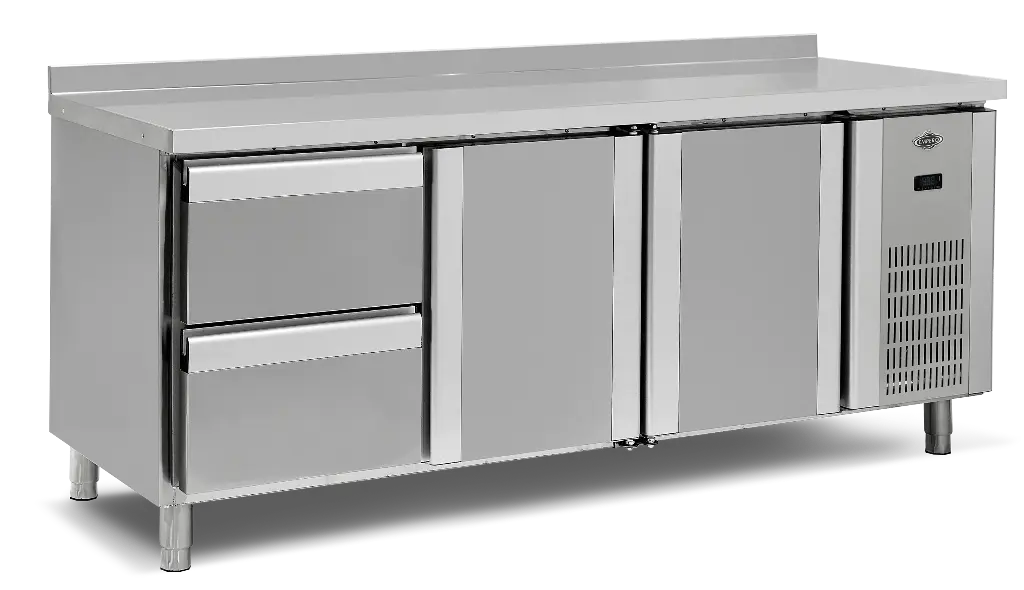 Mesa refrigerada 4 cajones 1 puerta