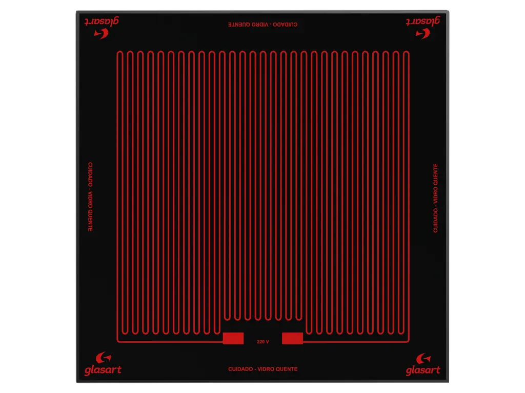 Vidrio Termoelectrico- Modelo De Sobreponer 60 Cm X 40 Cm X 8 Cm