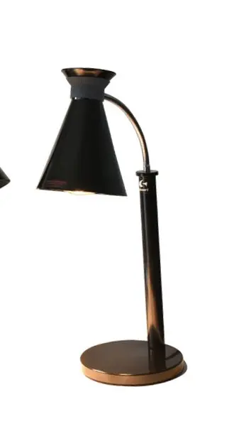 Lampara De Calor Negra Individual 65 Cm X 20 Cm