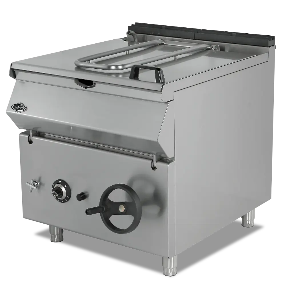 Emp.Pls.Dtg.80.Lpg Sarten Basculante Capacidad 80 Litros