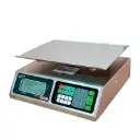 Báscula digital 20 kg plato acero inoxidable para punto de venta