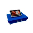 Báscula digital plato acero inoxidable para punto de venta 150kg, TOTAL-150-WI 