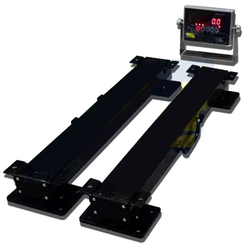 Báscula ganadera industrial 80 toneladas para pesaje de animales y carga, Bull-80, 500 kg