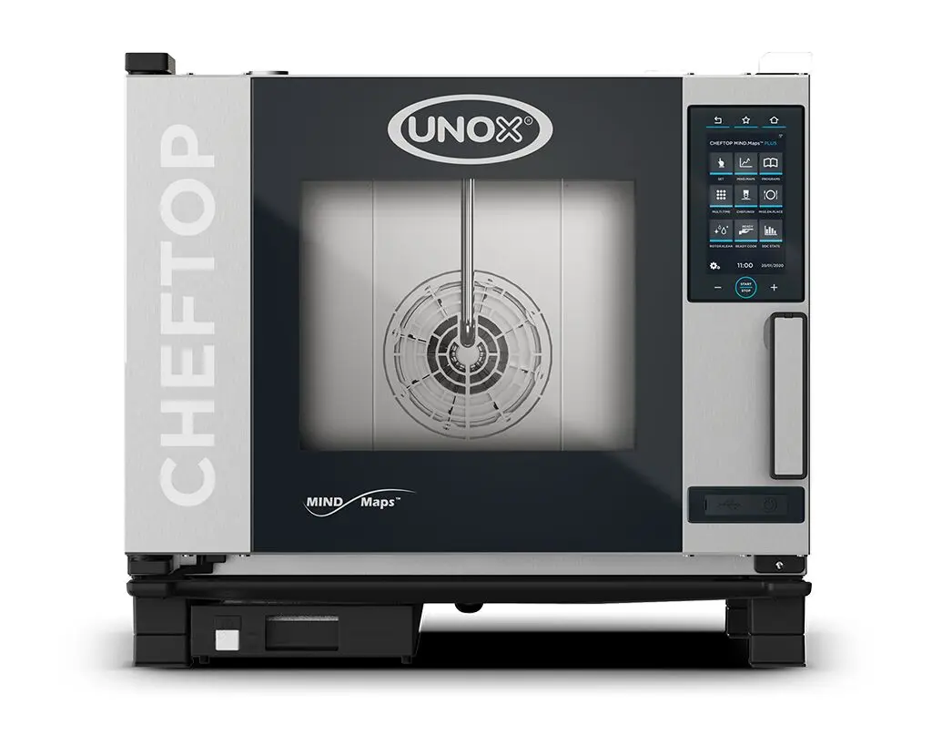 Horno mixto profesional de sobremesa CHEFTOP MIND.Maps™ COUNTERTOP PLUS 5 bandejas a gas