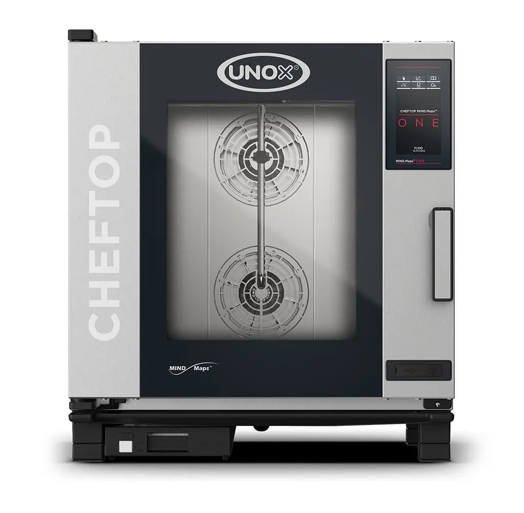 Horno mixto profesional de sobremesa CHEFTOP MIND.Maps™ COUNTERTOP PLUS 7 bandejas a gas