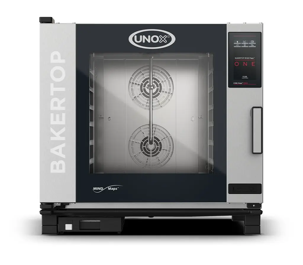 Horno mixto profesional de sobremesa BAKERTOP MIND.Maps™ COUNTERTOP PLUS 6 bandejas gas