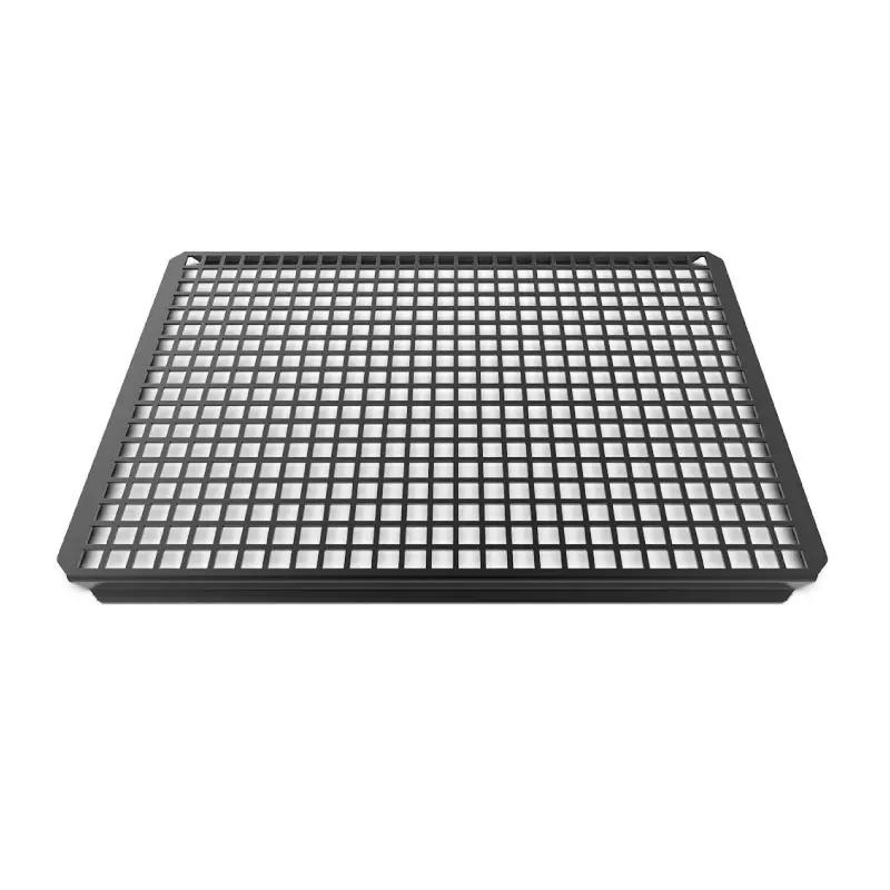 Thermalloy Bandeja Combinada Para Asar, Tamaño Completo, 0,75" De Profundidad, Acero Esmaltado De Granito