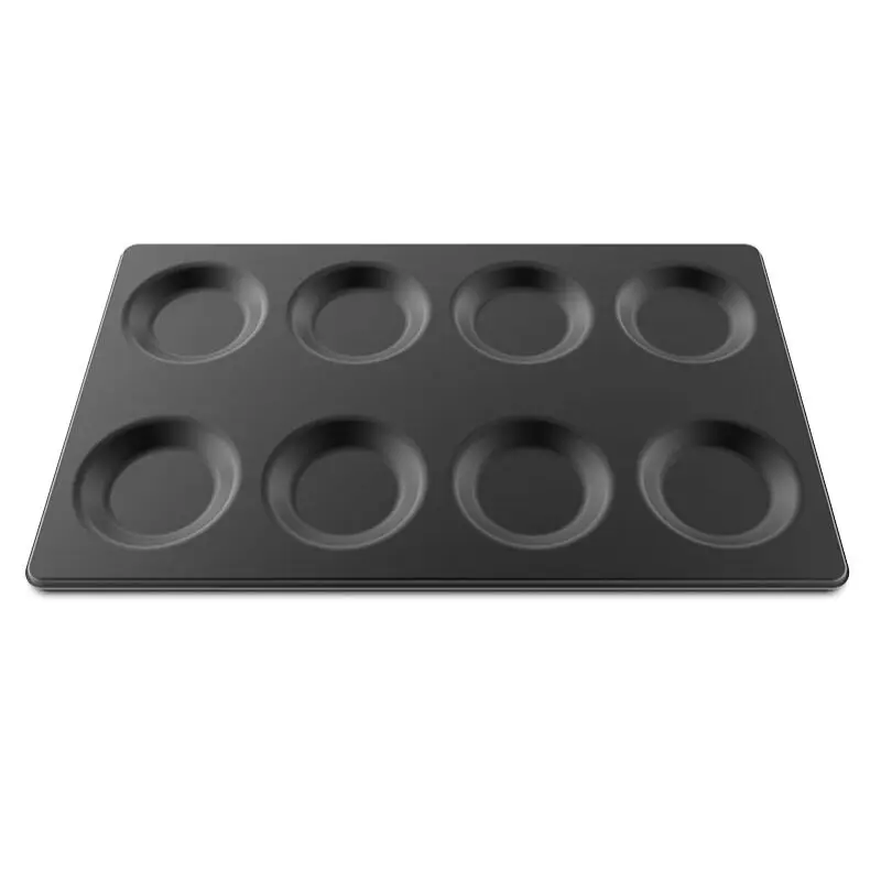 Thermalloy Bandeja Combinada Para Asar, Tamaño Completo, 0,75" De Profundidad, Acero Esmaltado De Granito