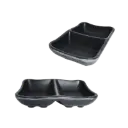 Salsera doble 12.5*8 cm