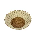 Canasta redonda en rattan sintético ø 20 cm