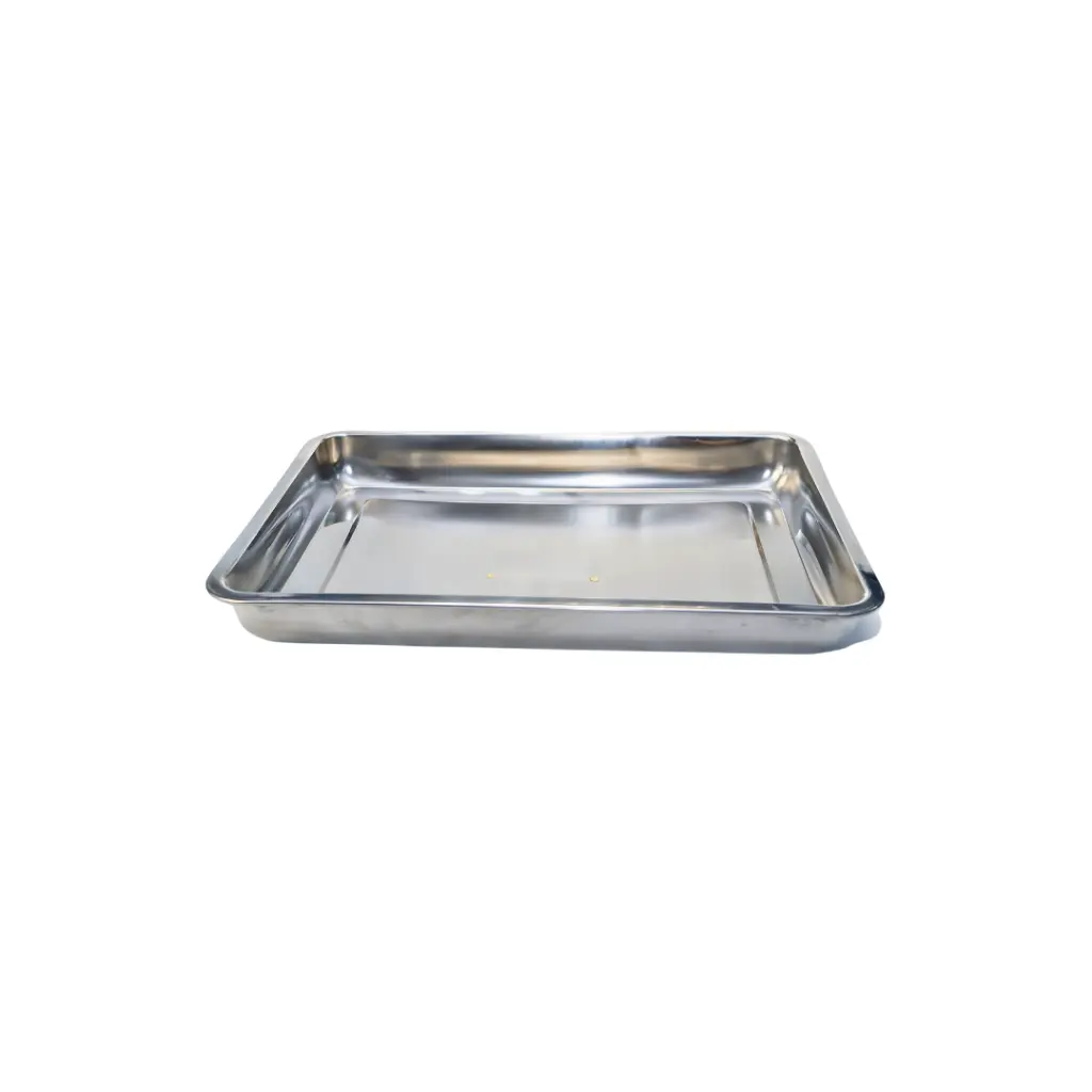 Bandeja acero inoxidable 35*45 cm para horno y cocina industrial