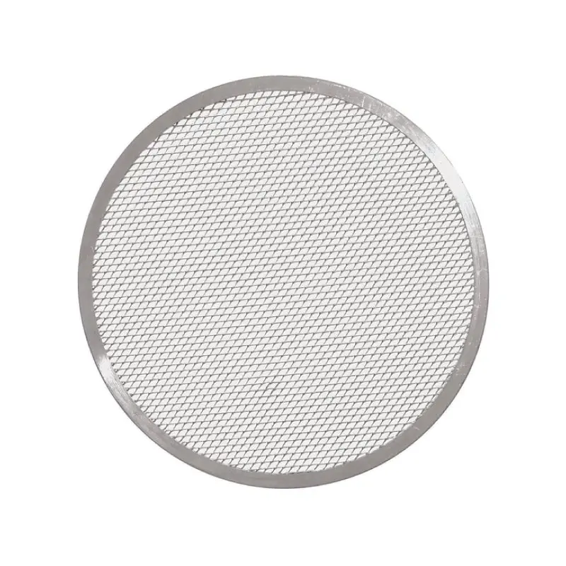 Bandeja molde redonda para pizza 25 cm aluminio pizzería restaurante