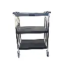 Carro mesero desplegable 93*51*93 cm