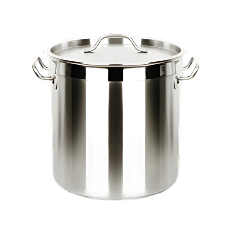 Olla Alta Satinada Con Anillo 40X40Cm