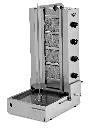 Gas Shawarma Machines Motor at Bottom 3 burner