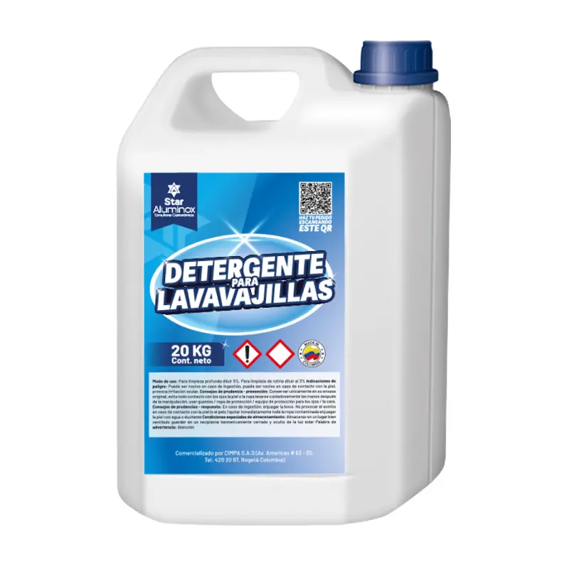 Detergente lavavajillas