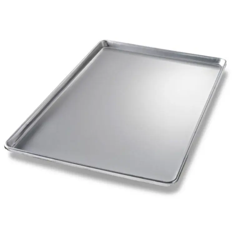 Bandeja de panadería 60*40 cm aluminio para horno industrial