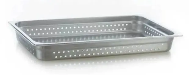 Azafate completo perforado