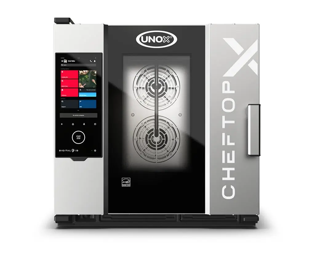 Horno mixto profesional eléctrico UNOX CHEFTOP-X™ Digital.ID™, 6 bandejas eléctrico