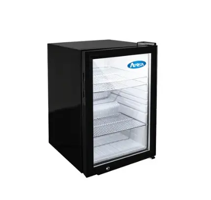 Minibar exhibidor con puerta de vidrio 68 lts