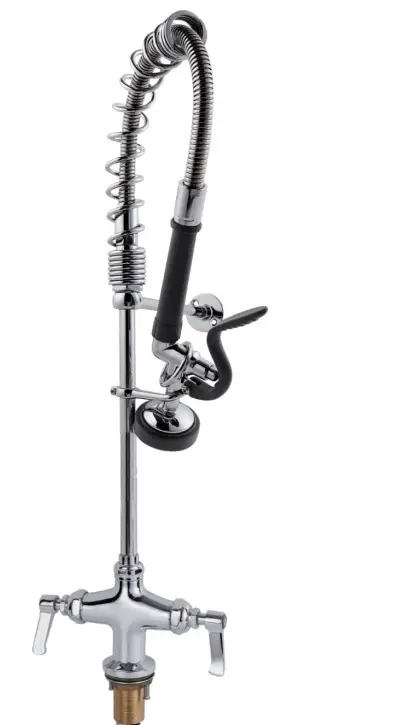 Grifo cuello de ganso sencillo, acople inferior, cuello medio