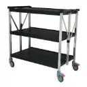 Carro mesero desplegable grande 93*51*120 cm