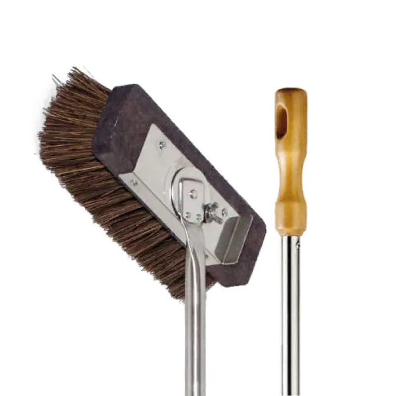 Cepillo giratorio fibra natural 22*7 cm | 170 cm