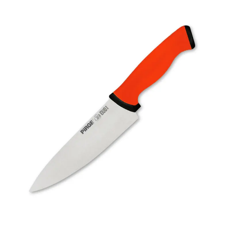Cuchillo DUO para chef 19 cm - rojo