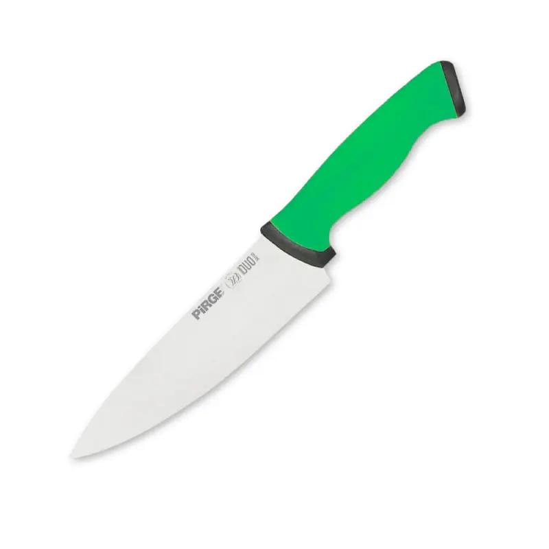 Cuchillo DUO para chef 19 cm - verde