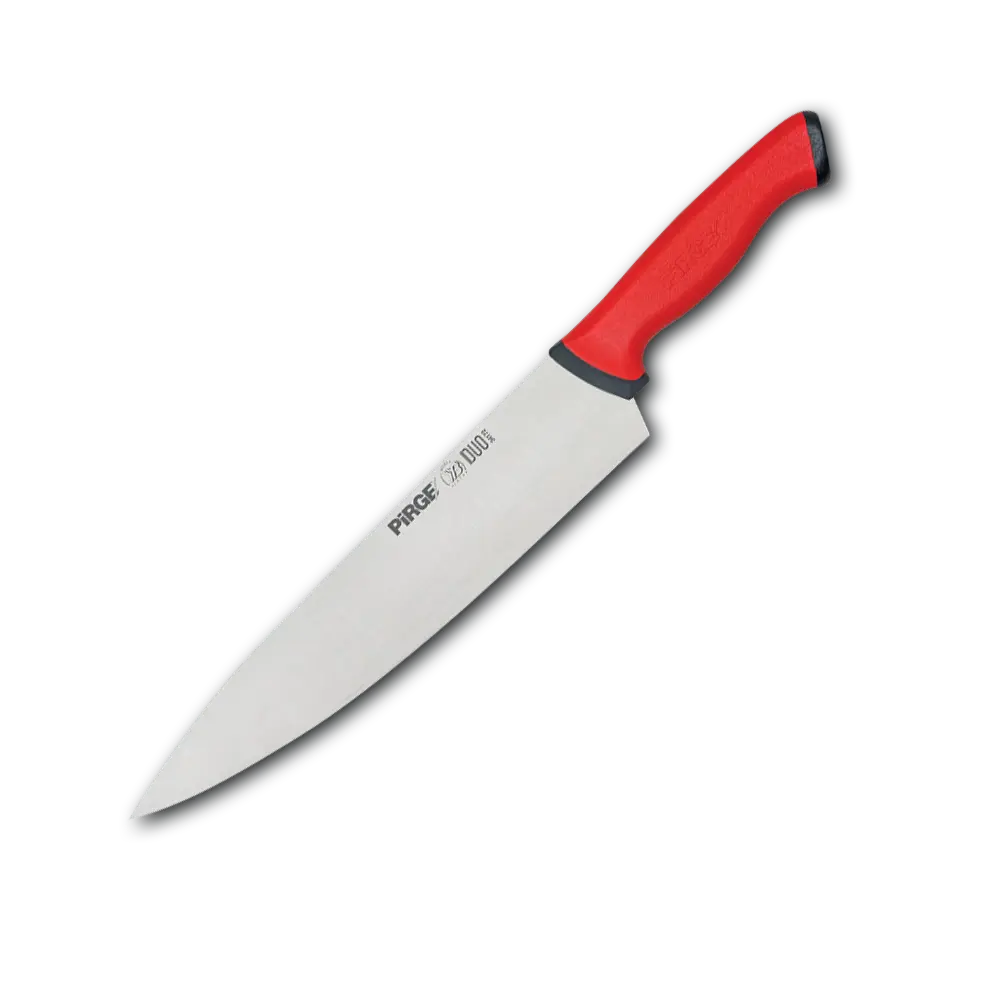 Cuchillo DUO para chef  25 cm - rojo