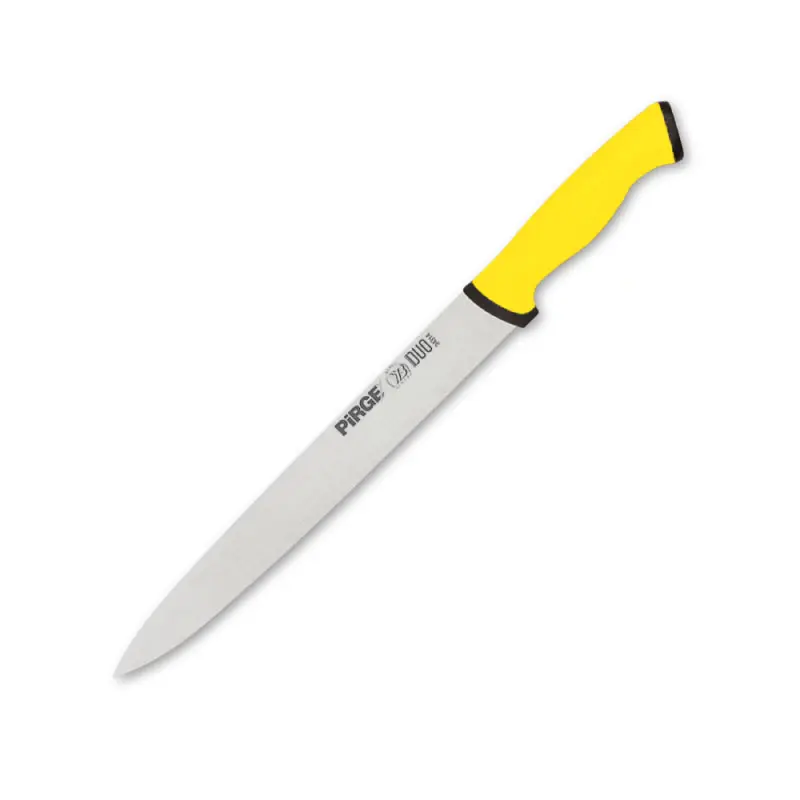 Cuchillo DUO rebanador 25 cm - amarillo