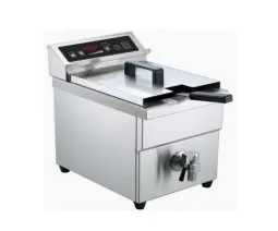 Freidora de inducción industrial de tanque sencillo – 8L / 3500W