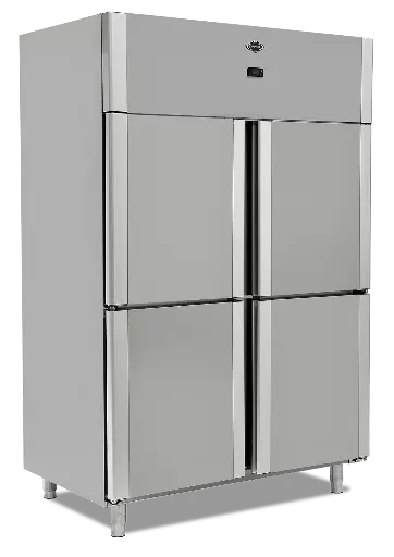 [EMP.140.80.02] Congelador vertical doble 4 puertas