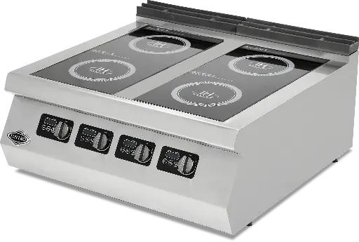 [EMP.PLS.7IND020] Estufa de inducción 4 puestos