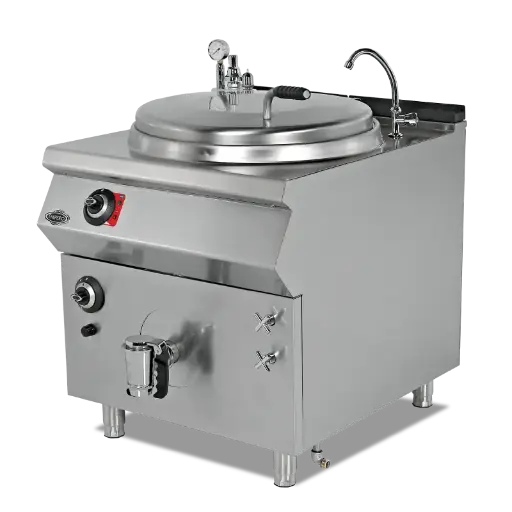 [EMP.PLS.KTG.150] Marmita A Gas 150 Litros