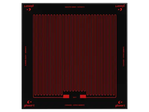 [836] Vidrio termoeléctrico sobreponer 60*40*8 cm