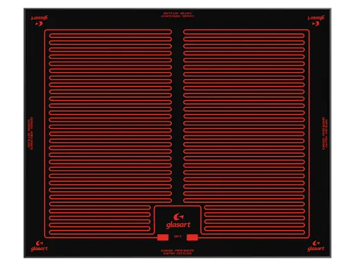 [837 843] Vidrio Termoelectrico- Modelo De Sobreponer 70 Cm X 57 Cm X 8 Cm