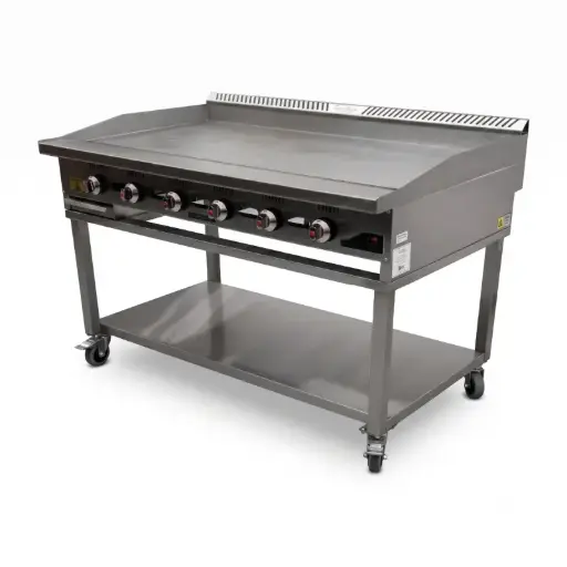 [PL24CB] Asador industrial para restaurante y comidas rápidas