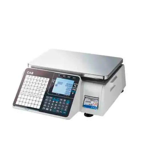 [CL-3000 version plana] Balanza etiquetadora digital plana con impresora para punto de venta 30kg CL-3000 