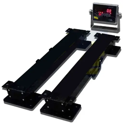 [BULL Bull-80] Báscula ganadera industrial 80 toneladas para pesaje de animales y carga, Bull-80, 500 kg