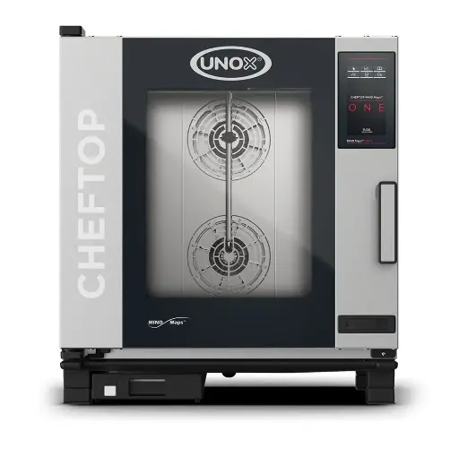 [XEVC-0711-GPRM-MS] Horno mixto profesional de sobremesa CHEFTOP MIND.Maps™ COUNTERTOP PLUS 7 bandejas a gas