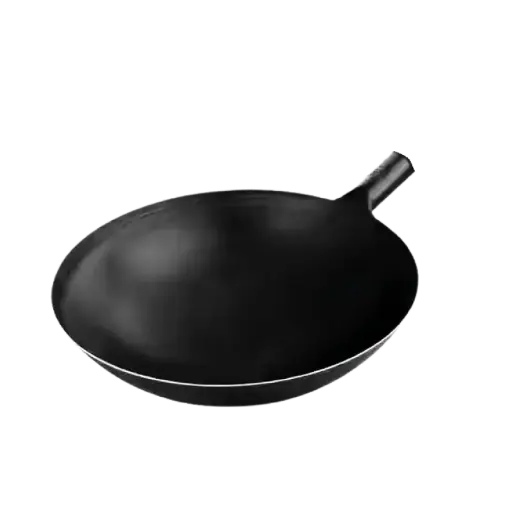 [HL00101000204] Wok con mango en hierro ø 38 cm