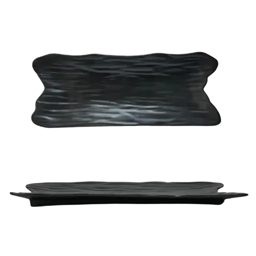[F161215] Bandeja rectangular melamina para mesa y servicio en restaurante