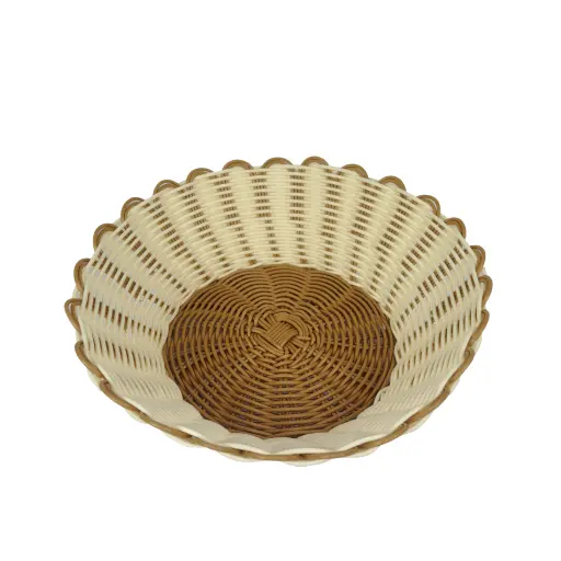 [A8-2] Canasta redonda en rattan sintético ø 20 cm