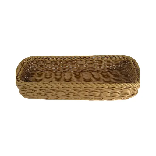 [YL5200] Cesta cubiertos mimbre