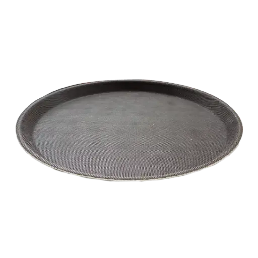 [HL01700700101] Bandeja antideslizante circular 28 cm para mesero y servicio de restaurante