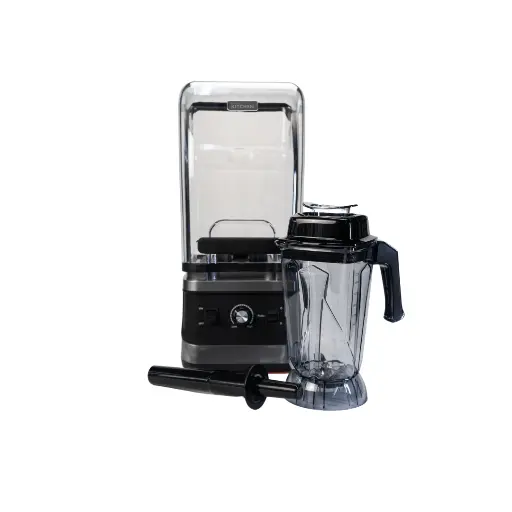 [1180] Licuadora industrial con capota 2.5 Lts