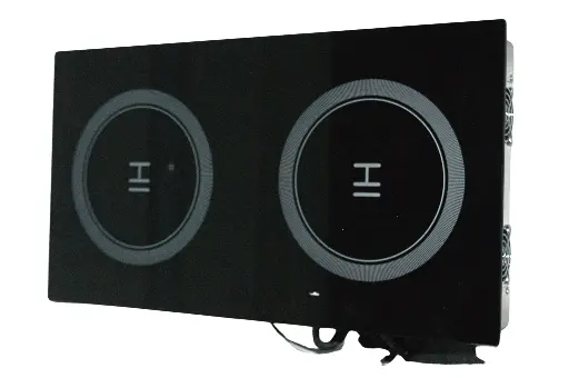 [JP.M.MUH-061] Módulo de inducción doble para empotrar