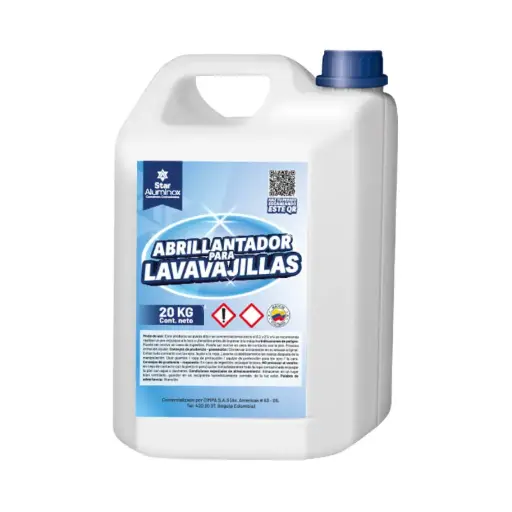 [PT01077_2] Abrillantador para lavavajillas industrial 20 kg